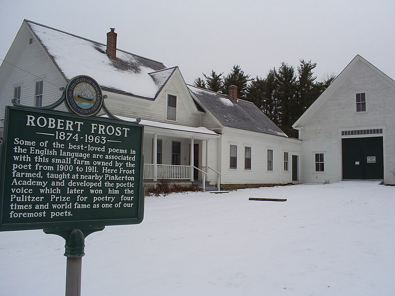 Die Robert Frost Farm in Derry, New Hampshire Die Robert Frost Farm in Derry, New Hampshire